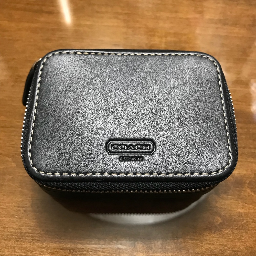 COACH PILL/ACCESSORY BOX- Gently used
